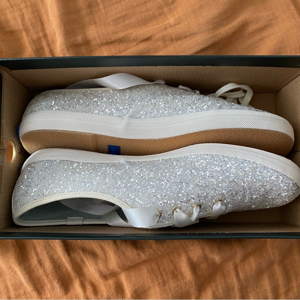 Keds x Kate Spade Glitter sneakers